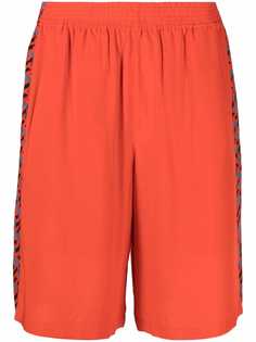Versace спортивные шорты с узором La Greca