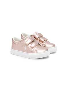 Polo Ralph Lauren кроссовки с нашивкой-логотипом