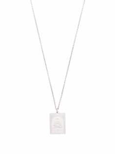 Tom Wood колье Tarot Strength Pendant из серебра