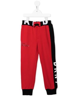 Dkny Kids спортивные брюки с логотипом