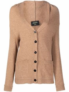 Jean Paul Gaultier Pre-Owned кардиган 1990-х годов с V-образным вырезом