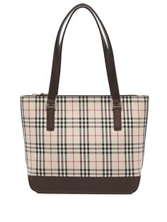 Burberry Pre-Owned сумка-тоут 2000-х годов в клетку House Check