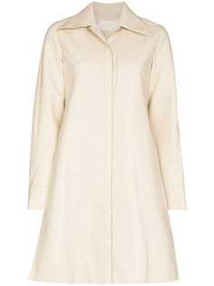 Low Classic длинная рубашка из искусственной кожи