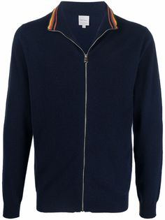 PAUL SMITH кашемировый джемпер на молнии