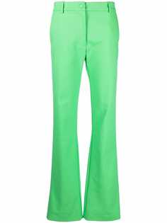 MSGM расклешенные брюки средней посадки