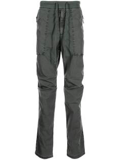 James Perse спортивные брюки с карманами на молнии