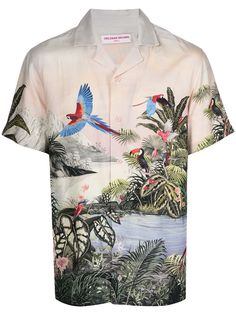 Orlebar Brown рубашка с принтом