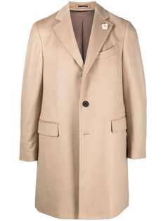 Lardini однобортное кашемировое пальто
