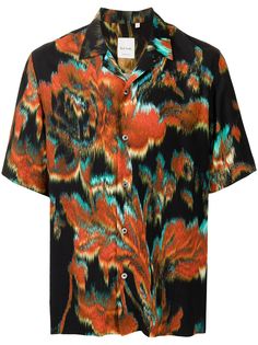 PAUL SMITH рубашка с графичным принтом