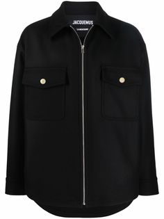 Jacquemus куртка-рубашка на молнии