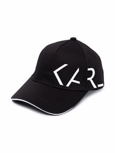 Karl Lagerfeld Kids бейсбольная кепка с логотипом