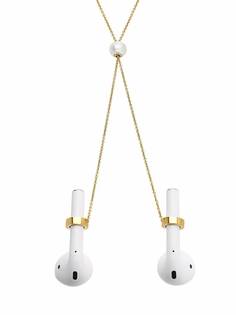 Delfina Delettrez колье Pearl Sonic из желтого золота