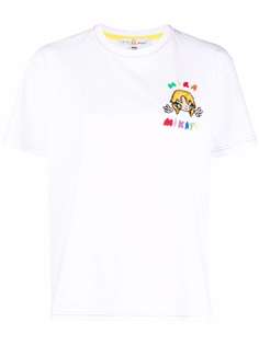 Mira Mikati футболка с вышитым логотипом