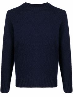 Aspesi шерстяной джемпер с круглым вырезом