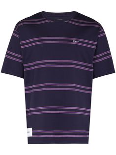 WTAPS полосатая футболка (W)Taps