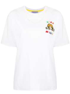 Mira Mikati футболка с вышивкой