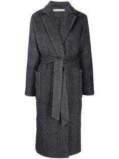 12 STOREEZ пальто миди с поясом