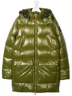 Save The Duck Kids пуховик с капюшоном