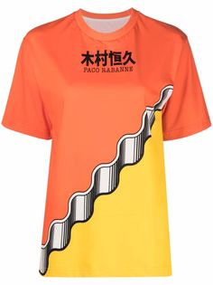 Paco Rabanne футболка из органического хлопка из коллаборации с Kimura
