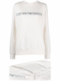 Emporio Armani спортивный костюм с логотипом