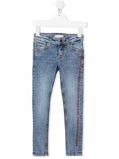 Tommy Hilfiger Junior джинсы скинни с вышитым логотипом