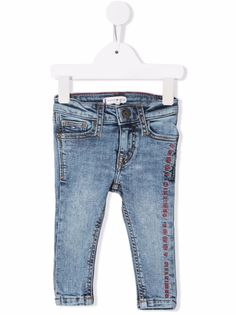Tommy Hilfiger Junior джинсы скинни с вышитым логотипом