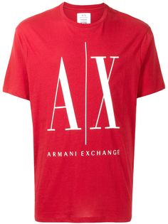 Armani Exchange футболка с логотипом