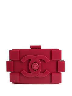 Chanel Pre-Owned клатч 2014-го года ограниченной серии с логотипом CC