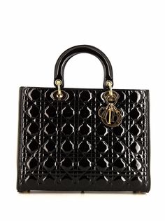 Christian Dior большая сумка Lady Dior Cannage 2000-х годов