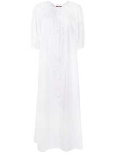 STAUD платье рубашка длины макси