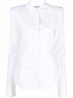 The Attico рубашка с потайной застежкой