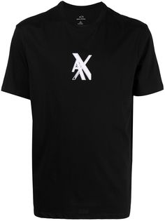 Armani Exchange футболка с логотипом