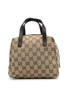 Gucci Pre-Owned мини-сумка 1990-х годов с узором GG Supreme