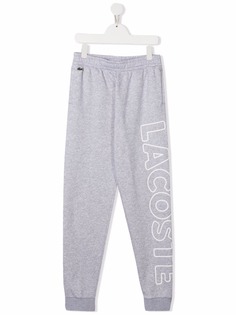 Lacoste Kids брюки с логотипом