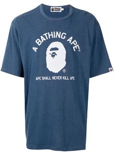 A BATHING APE® футболка с логотипом Bape