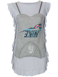 JUST IN XX длинный деконструированный топ