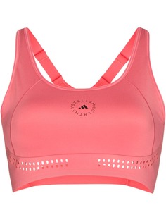 adidas by Stella McCartney спортивный бюстгальтер TruePurpose с U-образным вырезом