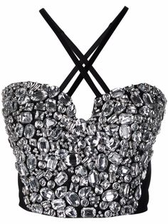 Dolce & Gabbana декорированный топ