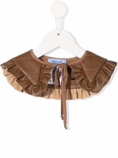 Mi Mi Sol стеганый нагрудник с оборками