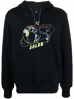 PS Paul Smith худи из органического хлопка с графичным принтом