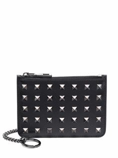 Valentino Garavani картхолдер с декором Rockstud