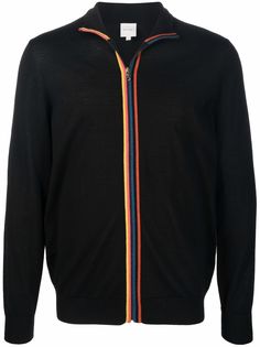 PAUL SMITH кардиган с отделкой в полоску