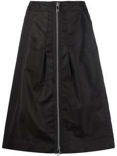 GANNI юбка миди на молнии