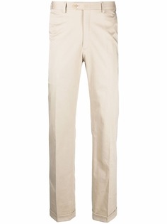 Brioni однотонные брюки чинос