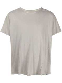Greg Lauren футболка свободного кроя с круглым вырезом