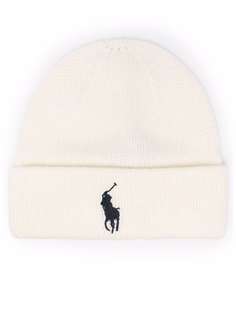 Polo Ralph Lauren шапка бини с вышивкой Polo Pony