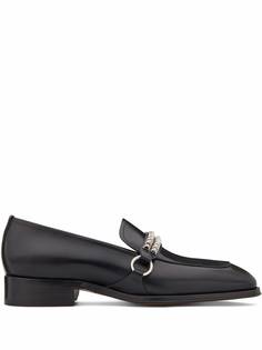 Giuseppe Zanotti лоферы Angeles с заклепками
