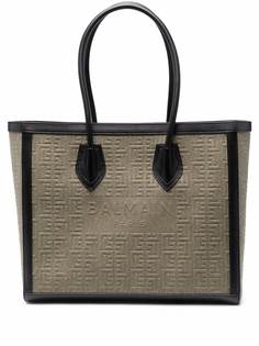 Balmain сумка-тоут с монограммой