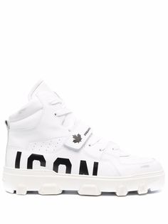 Dsquared2 высокие кроссовки Basket