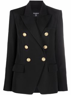 Balmain двубортный блейзер